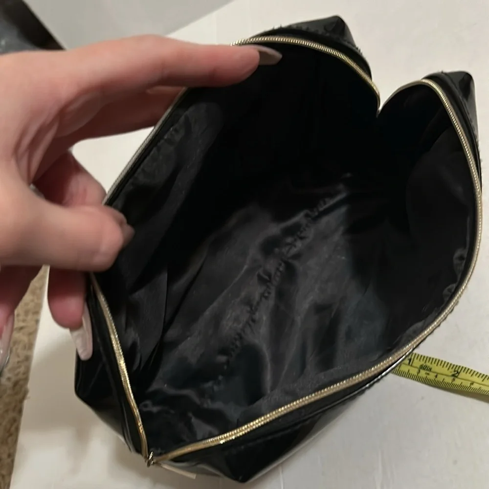 L'anza makeup bag patent leather